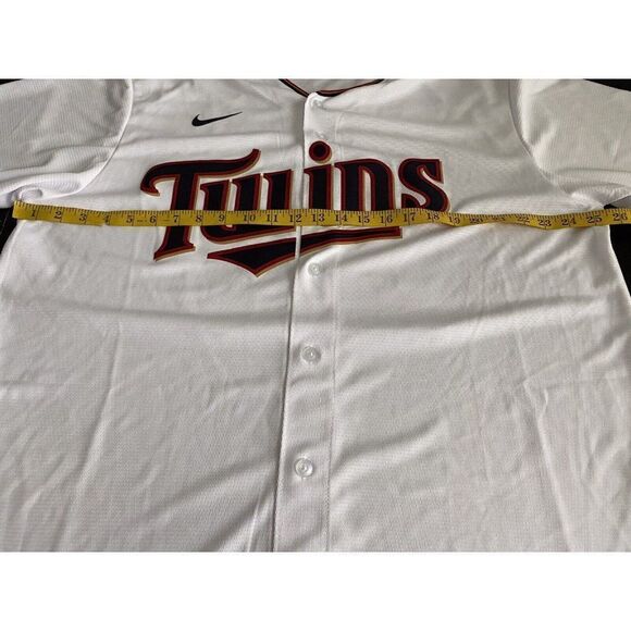 Nike MLB Minnesota Twins Eddie Rosario #20 White Jersey Men’s Size XL NEW - Picture 8 of 10